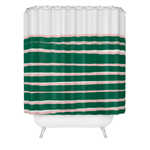 Rebecca Allen My Palm Springs Residence Shower Curtain