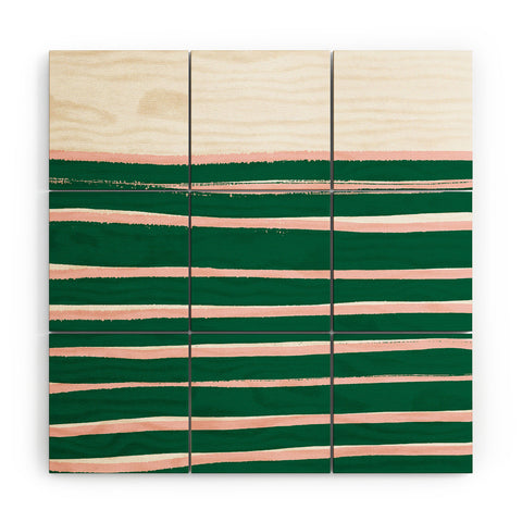 Rebecca Allen My Palm Springs Residence Wood Wall Mural