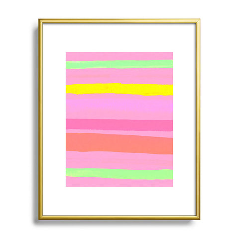 Rebecca Allen My Vacation Metal Framed Art Print