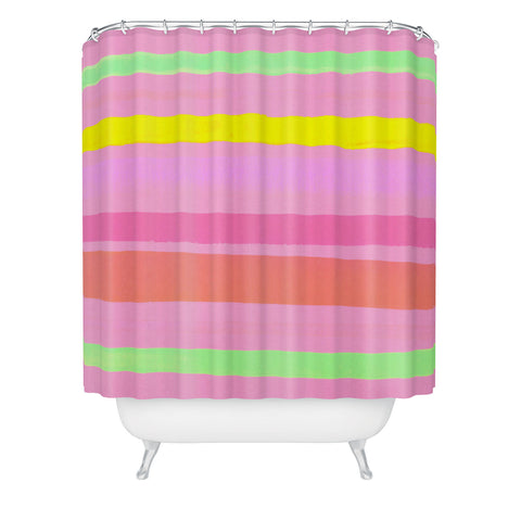 Rebecca Allen My Vacation Shower Curtain