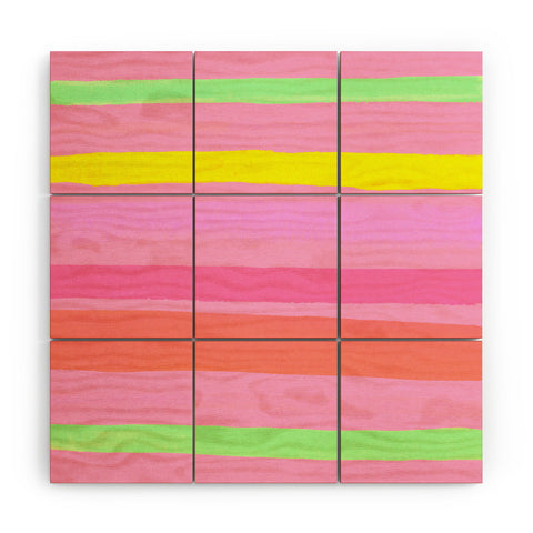 Rebecca Allen My Vacation Wood Wall Mural