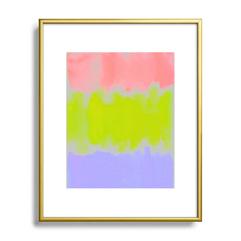 Rebecca Allen Night Atlas Metal Framed Art Print