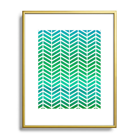 Rebecca Allen Ocean Bliss Metal Framed Art Print