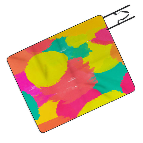 Rebecca Allen Oh Happy Day Picnic Blanket