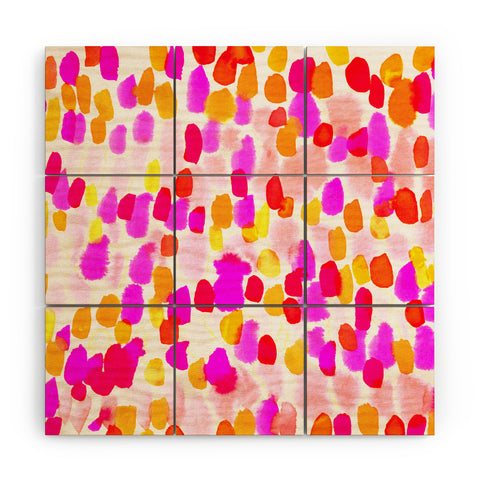 Rebecca Allen On Paper Wood Wall Mural