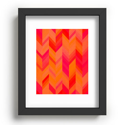 Rebecca Allen Orange Quest Recessed Framing Rectangle