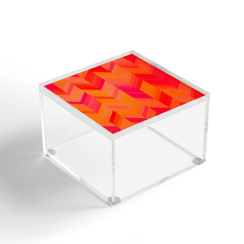 Rebecca Allen Orange Quest Acrylic Box