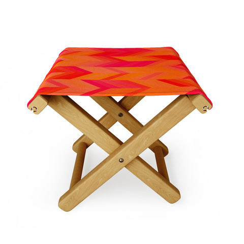 Rebecca Allen Orange Quest Folding Stool