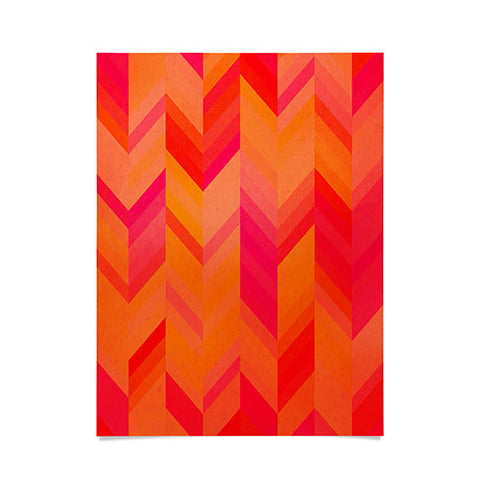 Rebecca Allen Orange Quest Poster