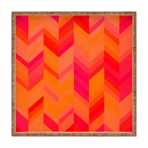 Rebecca Allen Orange Quest Square Tray