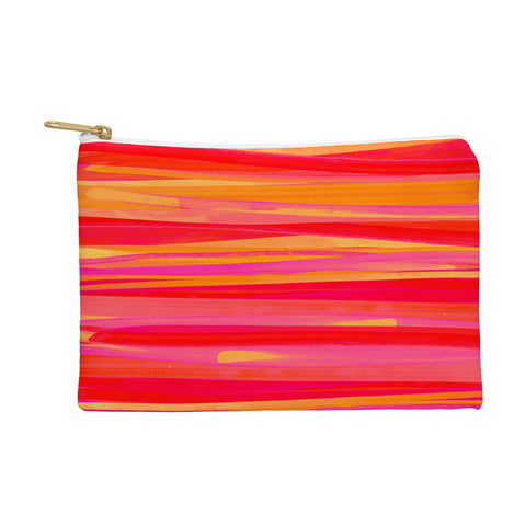 Rebecca Allen Orange Strokes Pouch