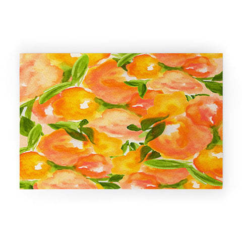 Rebecca Allen Our Summer Garden Welcome Mat