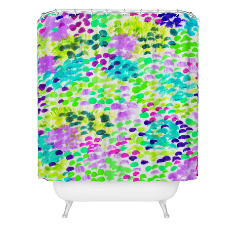 Rebecca Allen Overgrown Shower Curtain