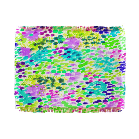 Rebecca Allen Overgrown Throw Blanket