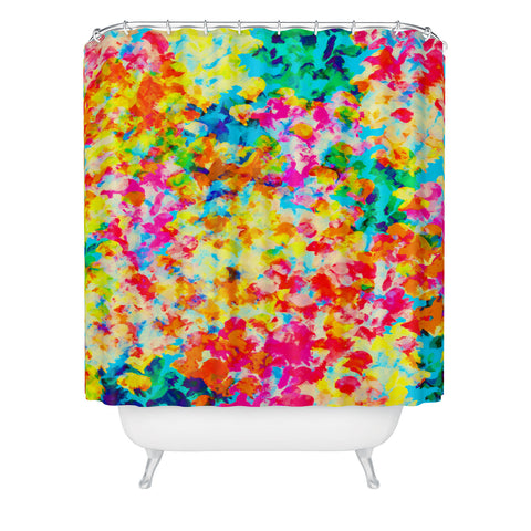 Rebecca Allen Paradise Hawaiian Style Shower Curtain