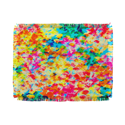 Rebecca Allen Paradise Hawaiian Style Throw Blanket