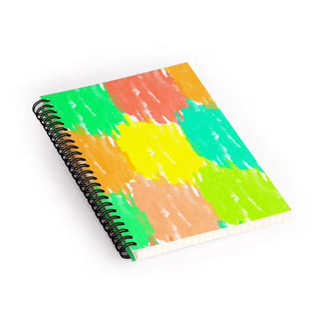 Rebecca Allen Pastel Dreams Spiral Notebook