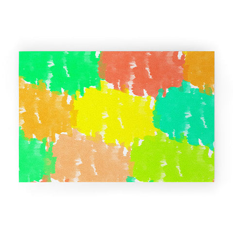 Rebecca Allen Pastel Dreams Welcome Mat