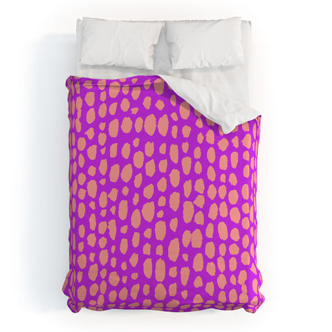 Rebecca Allen Pebble Beach Wild Duvet Cover