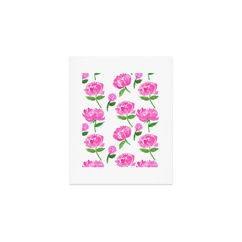 Rebecca Allen Peonies in Bloom Art Print
