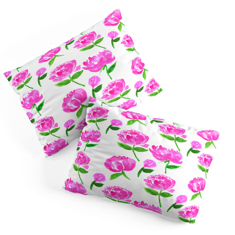 Rebecca Allen Peonies in Bloom Pillow Shams
