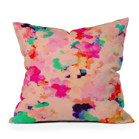Rebecca Allen Petals And Promises Throw Pillow