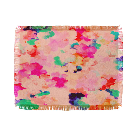 Rebecca Allen Petals And Promises Throw Blanket