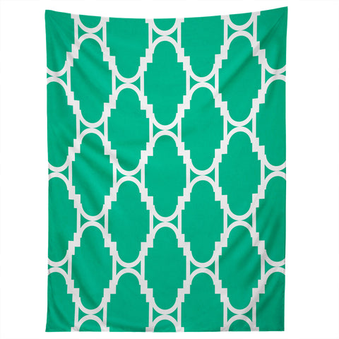 Rebecca Allen Pillow Talk Turquoise Tapestry