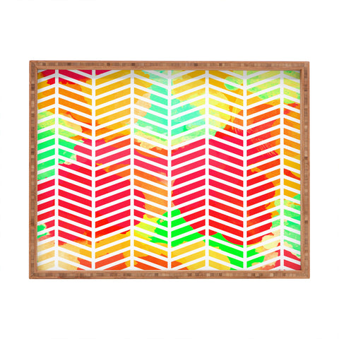 Rebecca Allen Pink Bliss Rectangular Tray