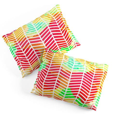 Rebecca Allen Pink Bliss Pillow Shams