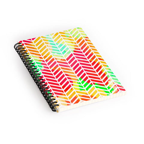 Rebecca Allen Pink Bliss Spiral Notebook