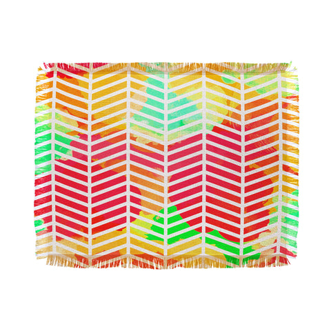 Rebecca Allen Pink Bliss Throw Blanket