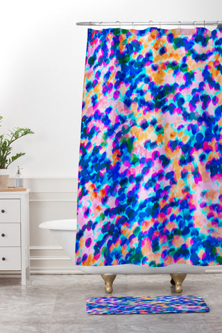 Rebecca Allen Prelude To A Dream Shower Curtain And Mat