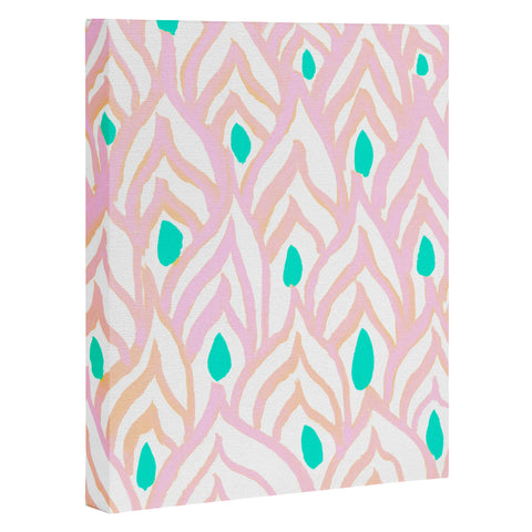 Rebecca Allen Princess Peacock Art Canvas