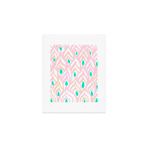 Rebecca Allen Princess Peacock Art Print