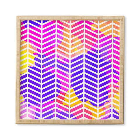 Rebecca Allen Purple Bliss Framed Wall Art