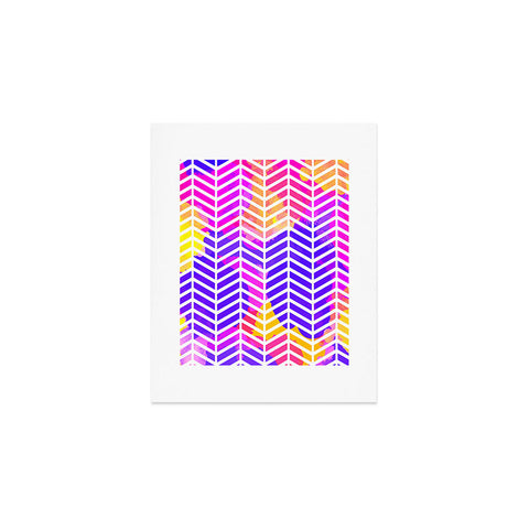 Rebecca Allen Purple Bliss Art Print