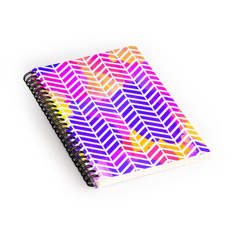 Rebecca Allen Purple Bliss Spiral Notebook
