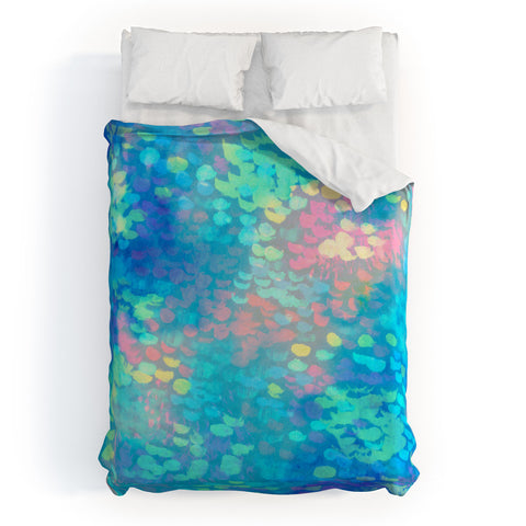 Rebecca Allen Rainmaker Duvet Cover