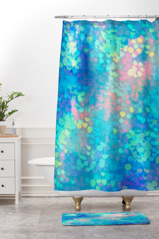 Rebecca Allen Rainmaker Shower Curtain And Mat