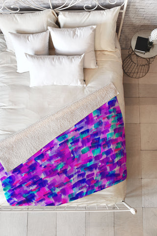 Rebecca Allen Restoration Fleece Throw Blanket