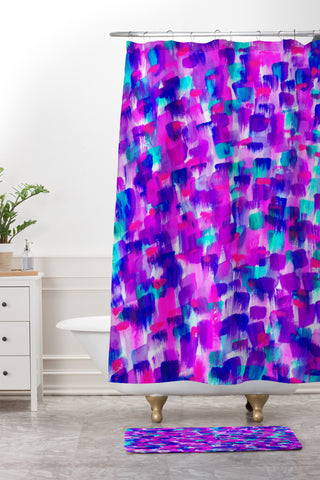 Rebecca Allen Restoration Shower Curtain And Mat