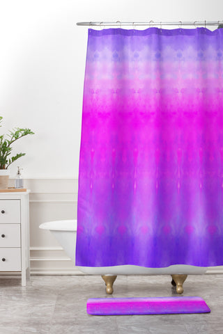 Rebecca Allen Safely Softly Sweetly Shower Curtain And Mat