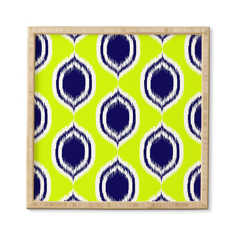 Rebecca Allen So Lime Framed Wall Art