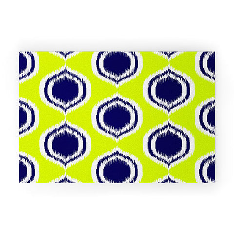 Rebecca Allen So Lime Welcome Mat