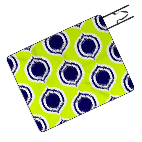 Rebecca Allen So Lime Picnic Blanket