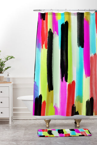 Rebecca Allen So Long Winter Shower Curtain And Mat