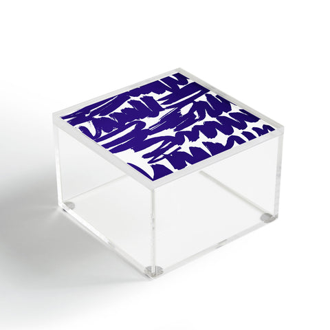 Rebecca Allen Some Blue Acrylic Box