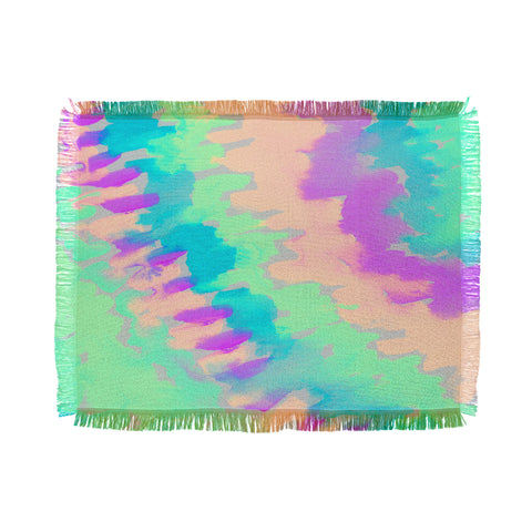 Rebecca Allen Some Kind Of Wonderful Throw Blanket