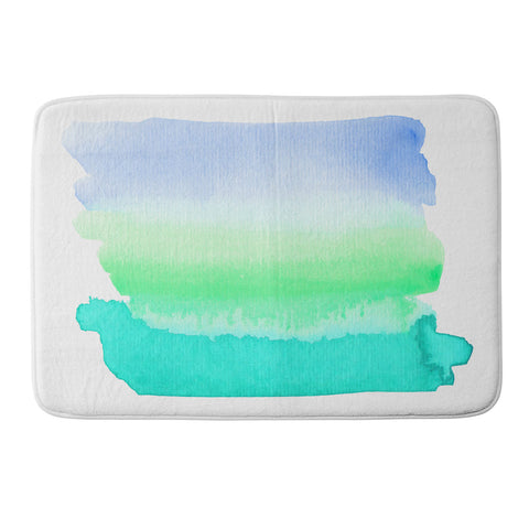 Rebecca Allen Somewhere Beyond The Sea Memory Foam Bath Mat